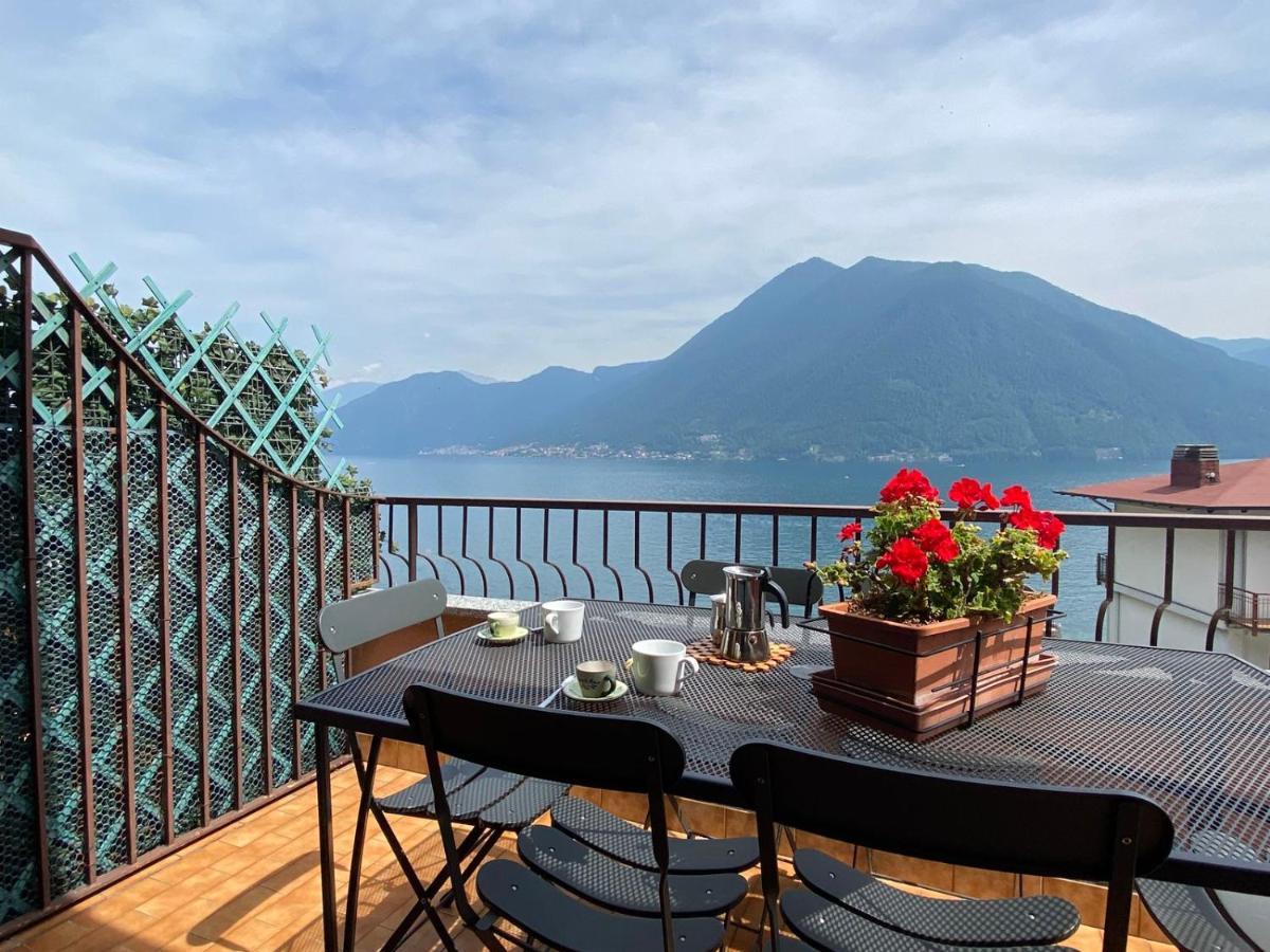 Geranium Home Lake Como Argegno Buitenkant foto