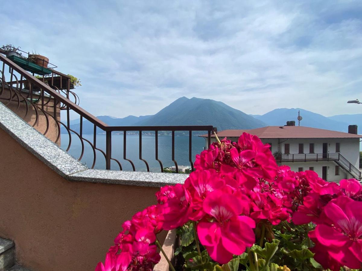 Geranium Home Lake Como Argegno Buitenkant foto